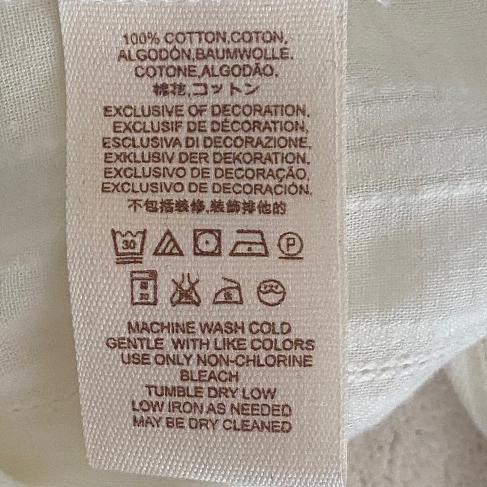 Free People Follow Your Heart Balloon Sleeve Tie Waist Top, Ivory, Small - Picture 6 of 8